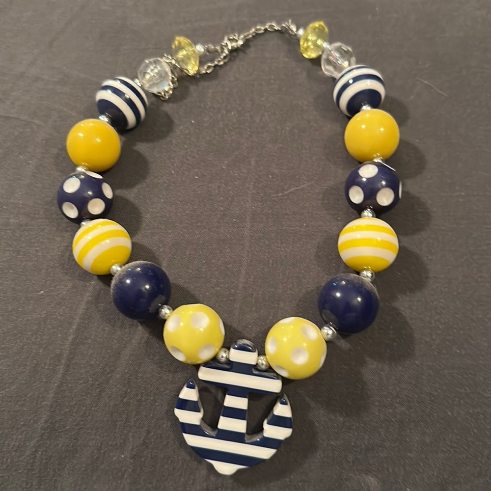 Chunky style nautical necklace